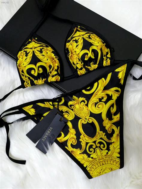 versace bikinis|Women's Versace Bikinis .